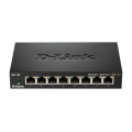 D-link DGS-108 8-port 10/100/1000 fém házas Switch